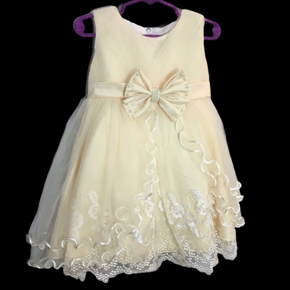 Flower Girls Dress Kids Party - Picture 2 of 12